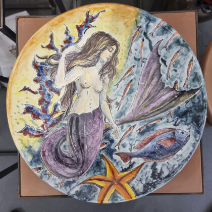 Piatto murale disco cm 40 Sirena