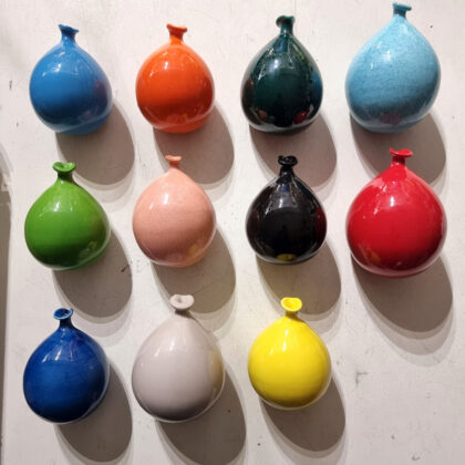 Palloncini in ceramica da appendere fatti a mano